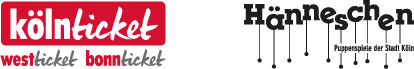 Logos KölnTicket und Hänneschen